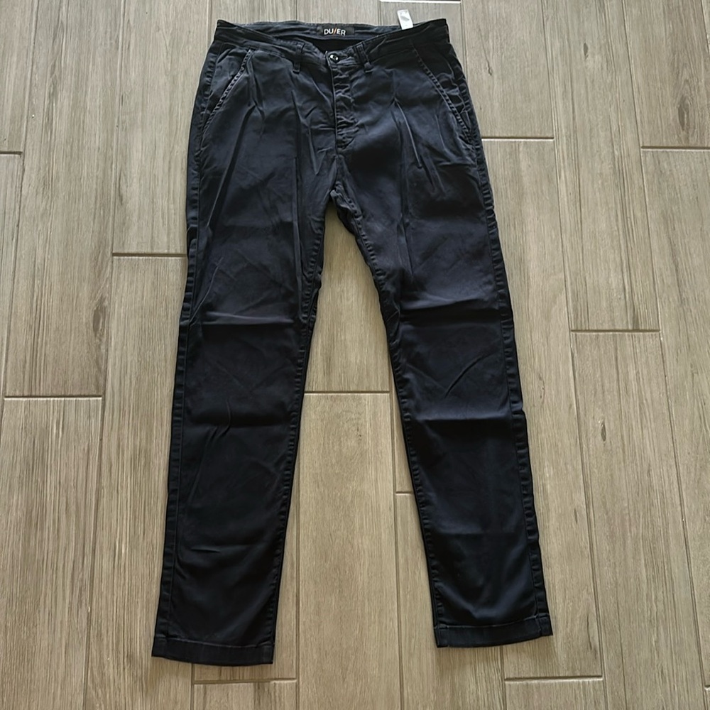 Duer Navy Men's Live Free Flex Trouser